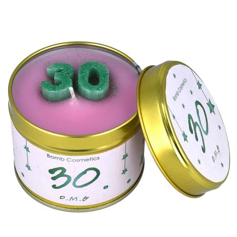 Bomb Cosmetics 30th Birthday Tin Candle  £8.78