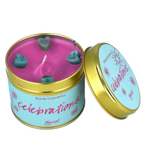 Bomb Cosmetics Celebrations Tin Candle