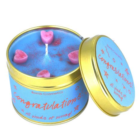 Bomb Cosmetics Congratulations Tin Candle  £9.67