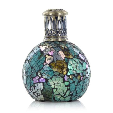 Ashleigh &amp; Burwood Peacock Feather Mosaic Small Fragrance Lamp