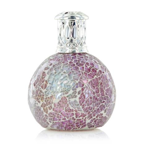 Ashleigh &amp; Burwood Frosted Rose Mosaic Small Fragrance Lamp