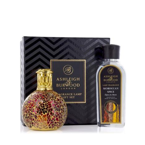 Ashleigh &amp; Burwood Tahitian Sunset Fragrance Lamp &amp; Moroccan Spice Gift Set