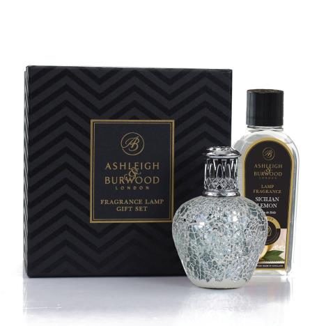 Ashleigh & Burwood Luminosity Fragrance Lamp & Sicilian Lemon Gift Set  £36.00
