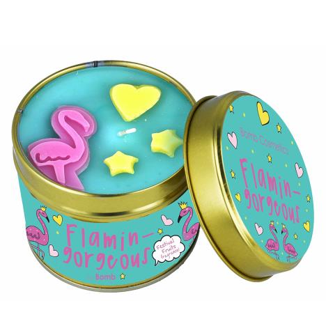 Bomb Cosmetics Flamingorgous Tin Candle