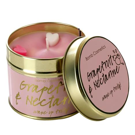 Bomb Cosmetics Grapefruit & Nectarine Tin Candle  £9.89
