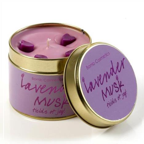 Bomb Cosmetics Lavender Musk Tin Candle  £8.09