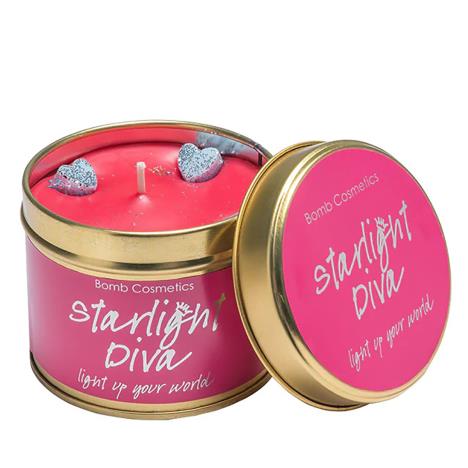 Bomb Cosmetics Starlight Diva Tin Candle