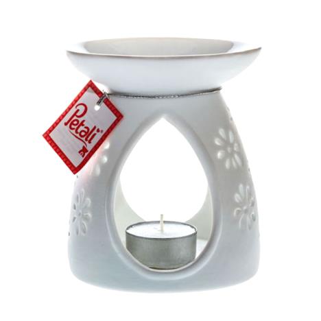 Petali White Ceramic Wax Melt Warmer