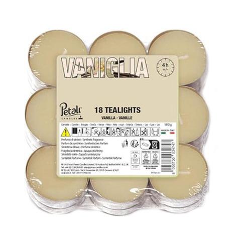 Petali Vanilla Tealights (Pack of 18)  £2.09