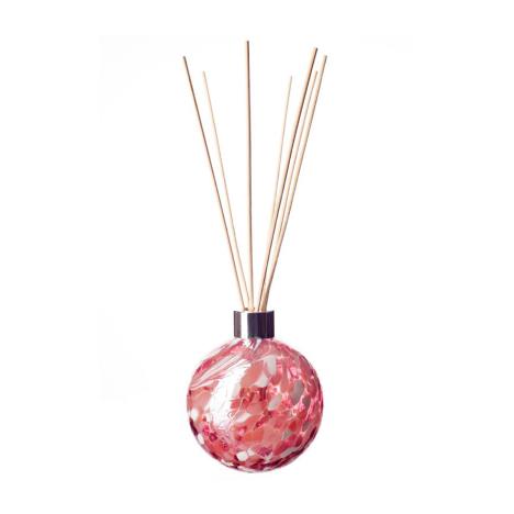 Amelia Art Glass Pink & White Sphere Reed Diffuser  £15.74