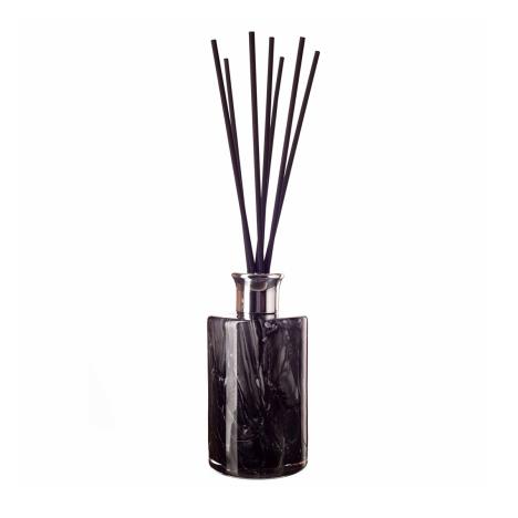 Amelia Art Glass Black Marble Tall Cylinder Reed Diffuser  £17.09