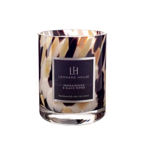 Leonard House Sandalwood &amp; Black Pepper Jar Candle
