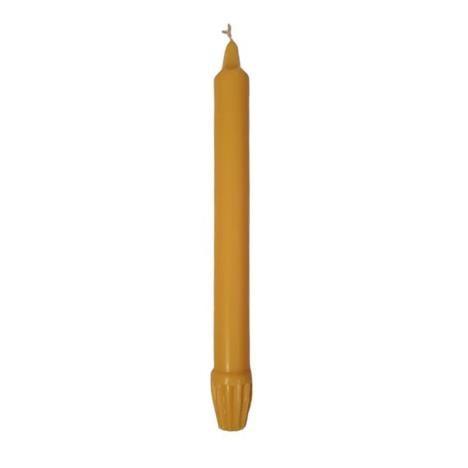 Price&#39;s Sherwood Yellow Dinner Candles 25cm (Box of 90)