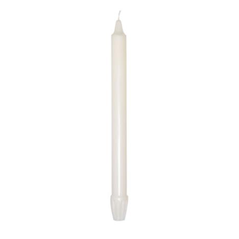 Price&#39;s Sherwood White Dinner Candle 30cm