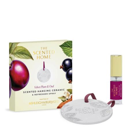 Ashleigh & Burwood Velvet Plum & Oud Hanging Ceramic  £6.74