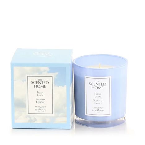 Ashleigh &amp; Burwood Fresh Linen Boxed Small Jar Candle