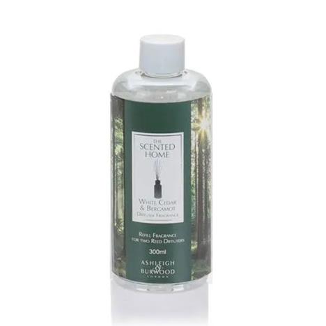 Ashleigh & Burwood White Cedar & Bergamot Scented Home Reed Diffuser Refill 300ml  £15.26