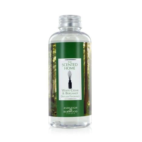 Ashleigh &amp; Burwood White Cedar &amp; Bergamot Scented Home Reed Diffuser Refill 150ml