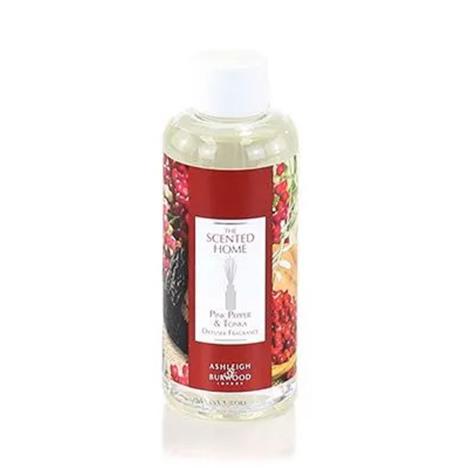 Ashleigh &amp; Burwood Pink Pepper &amp; Tonka Scented Home Reed Diffuser Refill 150ml