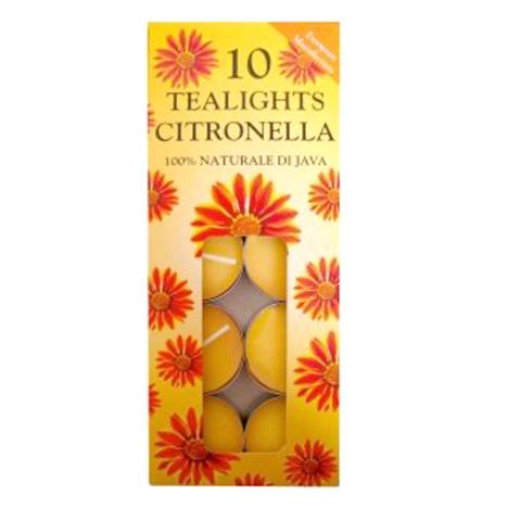 Price&#39;s Citronella Tealights (Pack of 10)