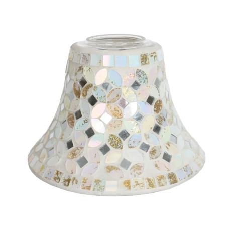 Cream & Gold Metallic Large Jar Shade  £11.69