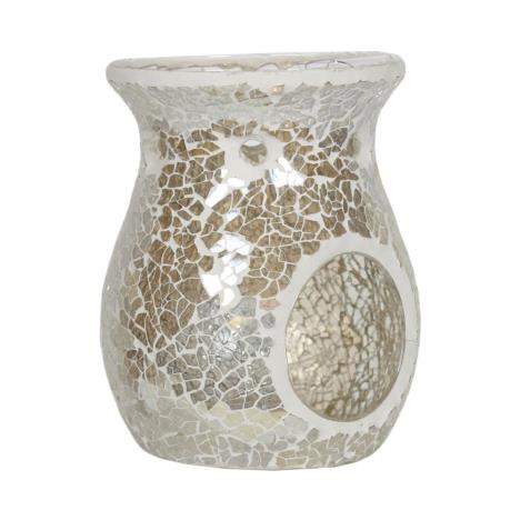 Gold Lustre Crackle Wax Melt Warmer  £11.30
