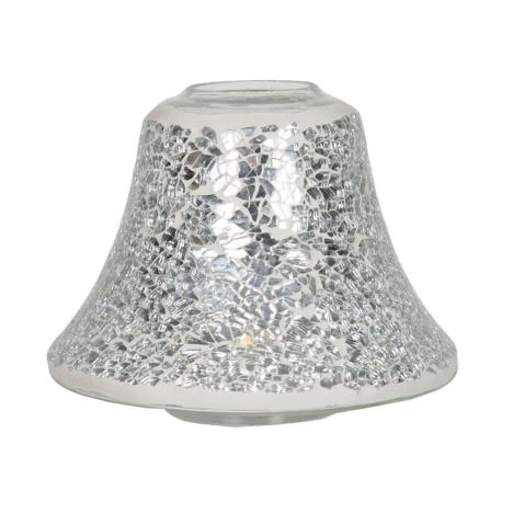 Silver Lustre Mosaic Large Jar Shade  £11.69