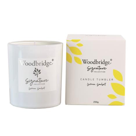 Woodbridge Lemon Sorbet Boxed Tumbler Candle  £8.99