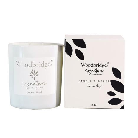 Woodbridge Ocean Mist 2 Wick Boxed Tumbler Candle  £11.69