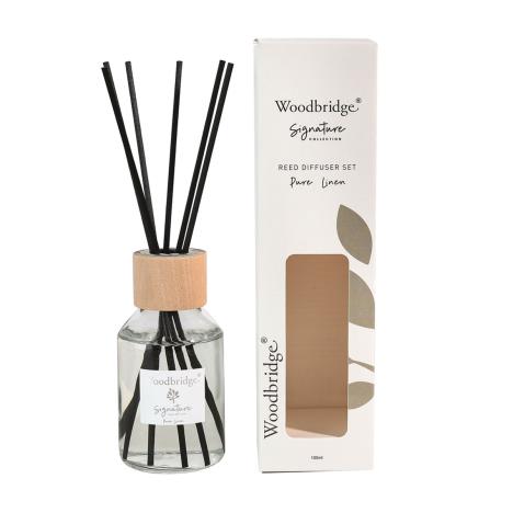 Woodbridge Pure Linen Reed Diffuser - 100ml  £7.19