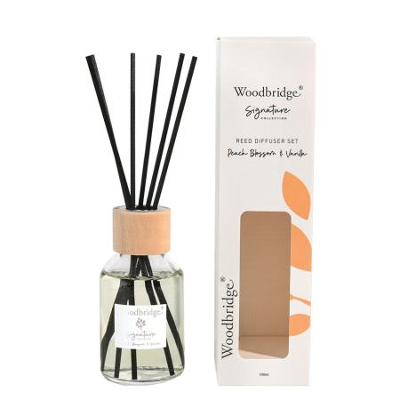 Woodbridge Peach Blossom &amp; Vanilla Reed Diffuser - 100ml