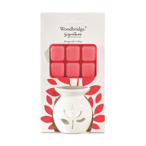 Woodbridge Pomegranate & Citrus Wax Melt Warmer Gift Set  £7.19