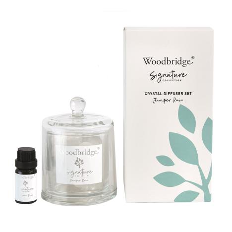 Woodbridge Juniper Rain Crystal Oil Diffuser Set  £13.49