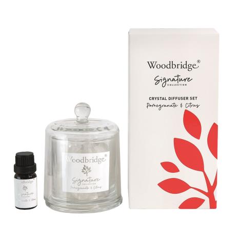 Woodbridge Pomegranate & Citrus Crystal Oil Diffuser Set  £13.49