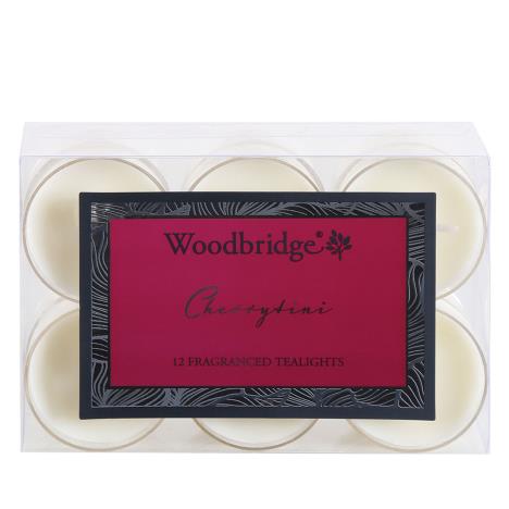 Woodbridge Cherrytini 4 Hour Tealights (Pack of 12)