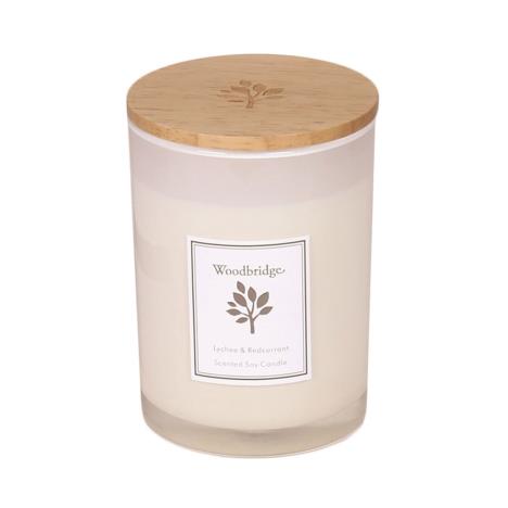 Woodbridge Lychee & Redcurrant Medium Soy Candle  £13.49