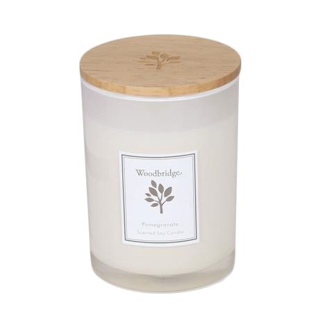 Woodbridge Pomegranate Medium Soy Candle  £13.49