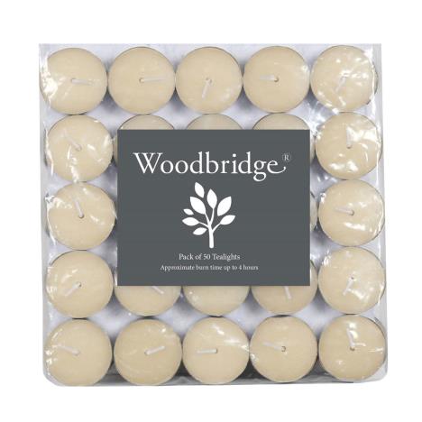 Woodbridge Ivory Tealights (Pack of 50)  £4.31