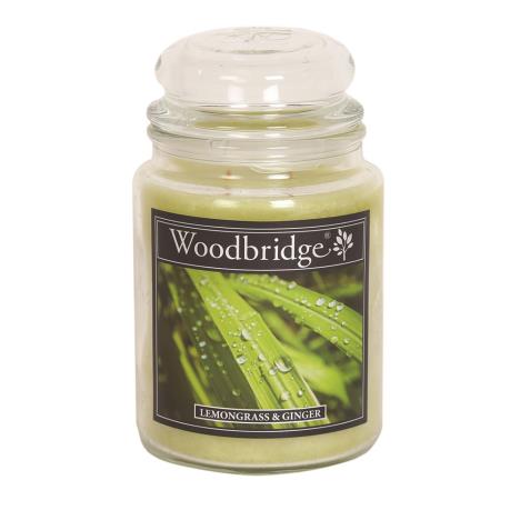 Woodbridge Lemongrass & Ginger Large Jar Candle  £15.29
