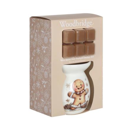 Woodbridge Gingerbread Man Wax Melt Warmer Gift Set  £7.64