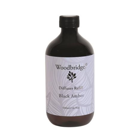 Woodbridge Black Amber Reed Diffuser Liquid Refill 500ml