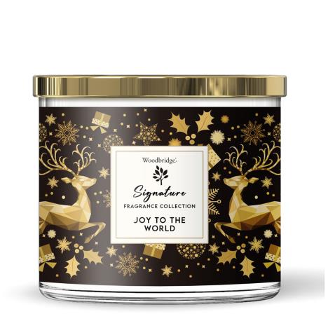 Woodbridge Joy to the World Tumbler Jar Candle  £13.49