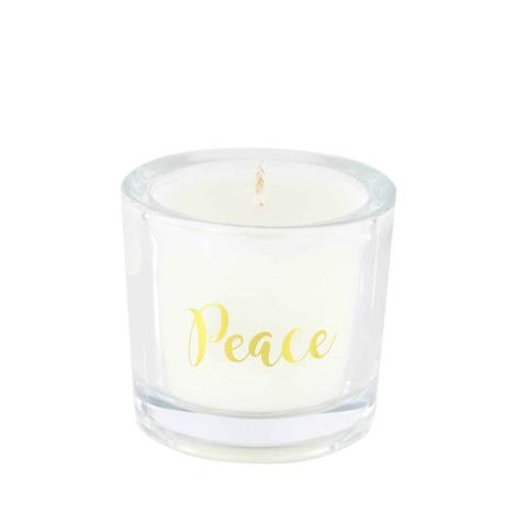 Ashleigh &amp; Burwood Peace Festive Filled Votive Candle